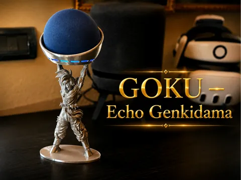 Soporte: GOKU — Echo Genkidama — referencia de MakerWorld