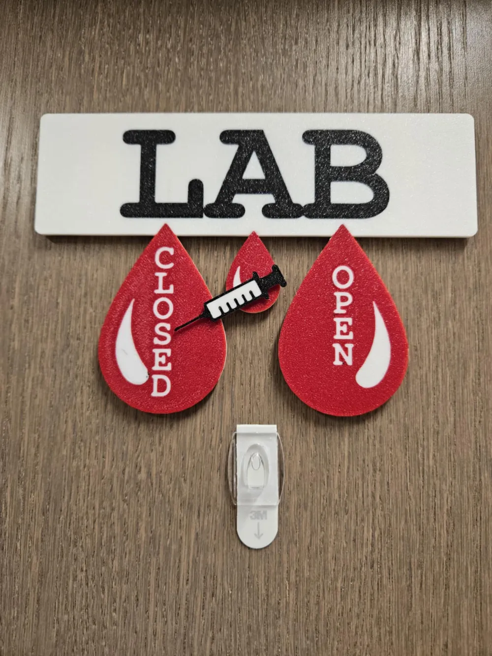 Medical Lab door sign by Rager1902 MakerWorld: Download Free 3D Models