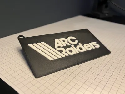 Arc raiders keychain small (No AMS)