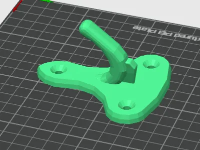 TRI MOUNT Heavy duty coat hook