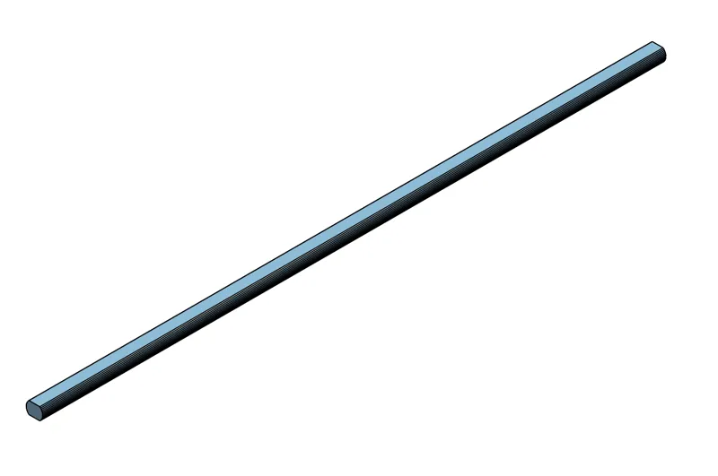 Six inch staff for dummy 13