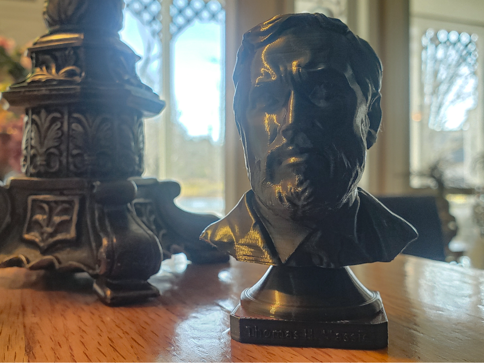 Silk PLA Bust of Congressman Thomas Massie