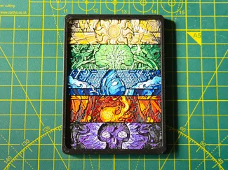 MTG Commander DeckBox inlay Magic the Gathering v2
