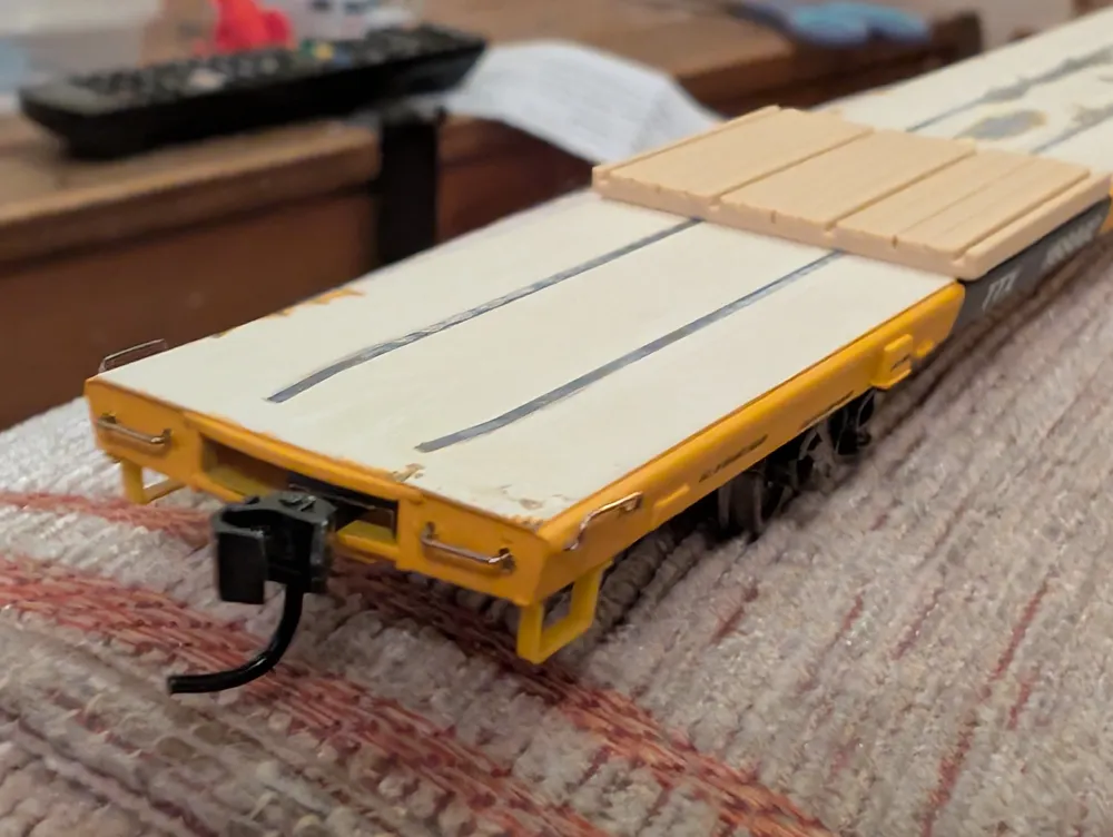 ITTX Vehicle loading deck for Walthers 89' Flatcar - Free 3D Print ...