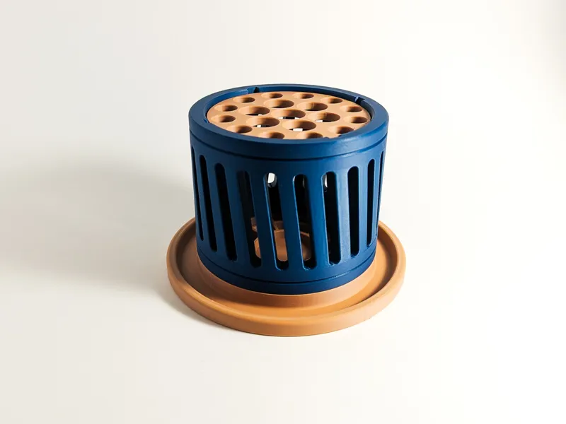 Paintbrush Holder - High Capacity - No Supports