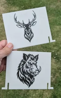 Deer and Wild Boar, PETG