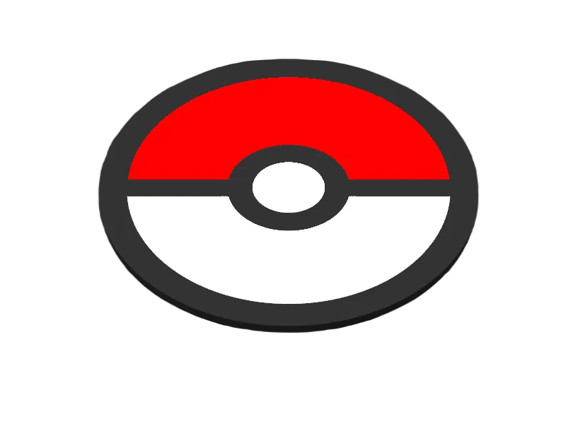Pokeball coaster