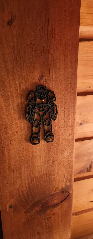 Fallout Power Armor Art Wall or Stand - Free 3D Print Model - MakerWorld