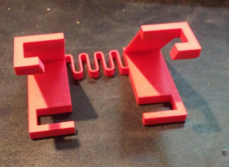 Stand phone spring
