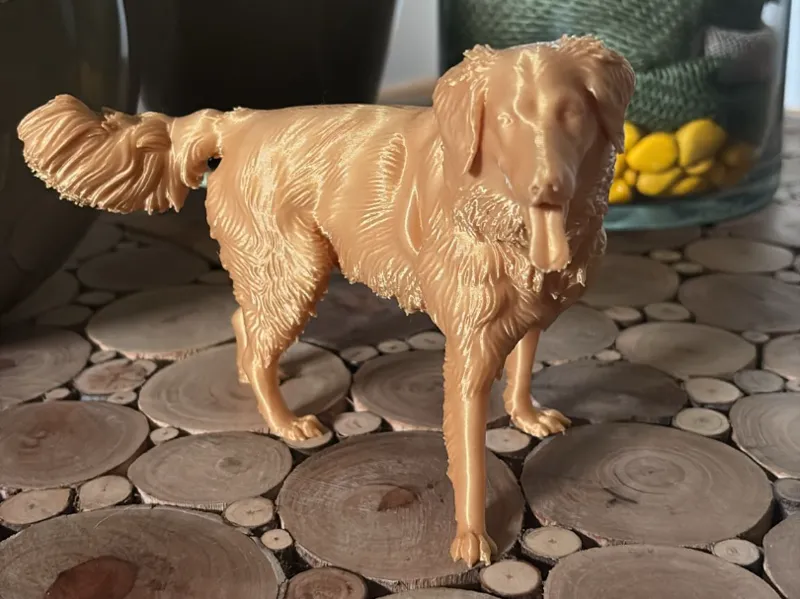 Golden Retriever Realistico statua cane