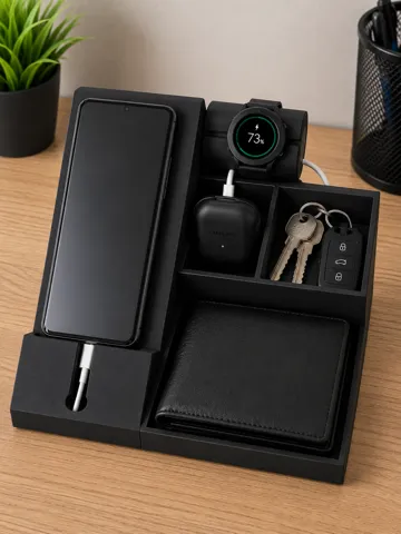 Organizador: SnapDock – Charging Station & Desk Organizer — vista de referencia 2