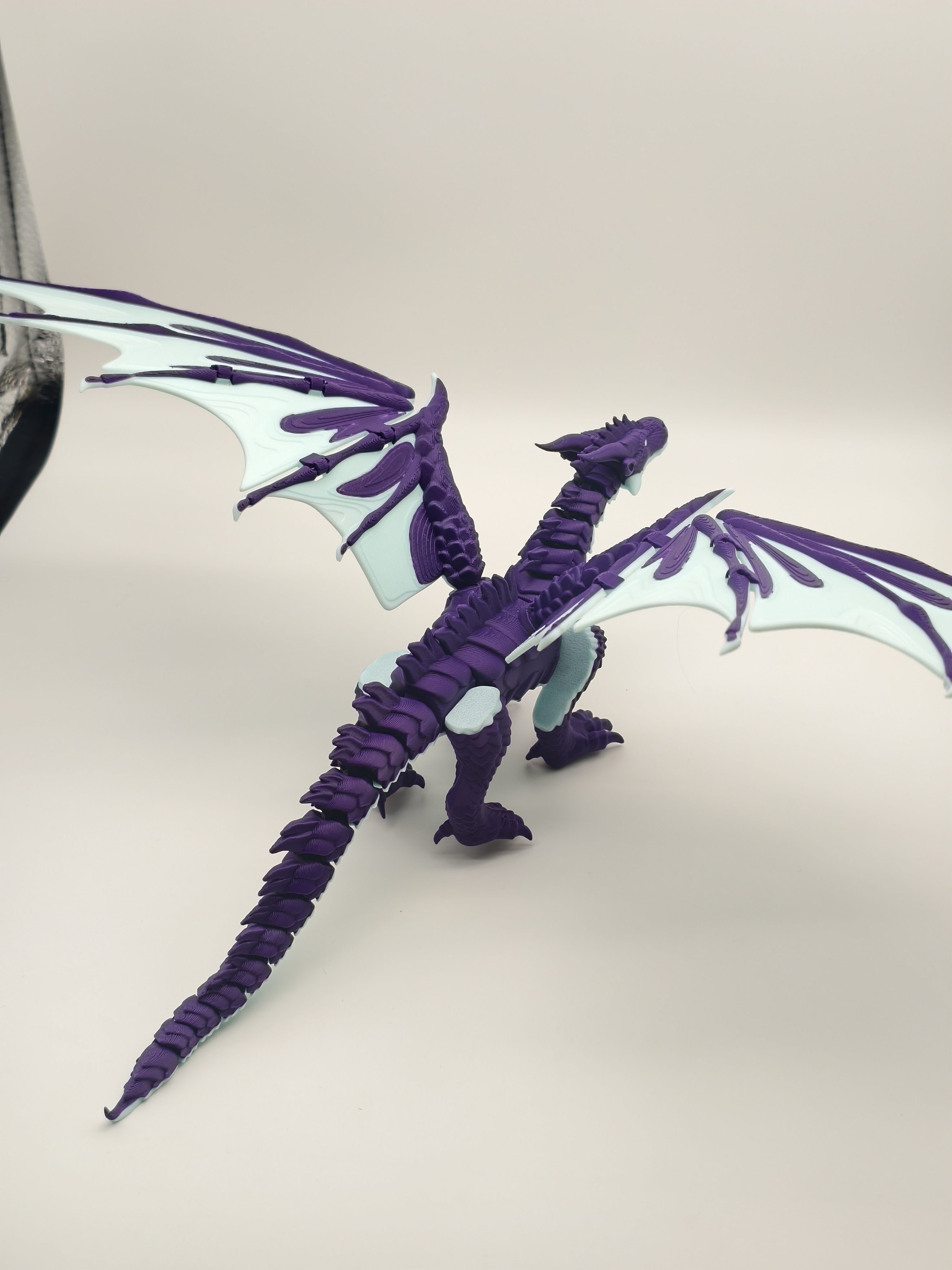 Miniatura 1 do modelo 3D 夜翼沙翼混血飞龙，无需支撑