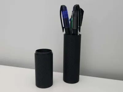 Twist Style Pen Holder and Case (Multiple Options)