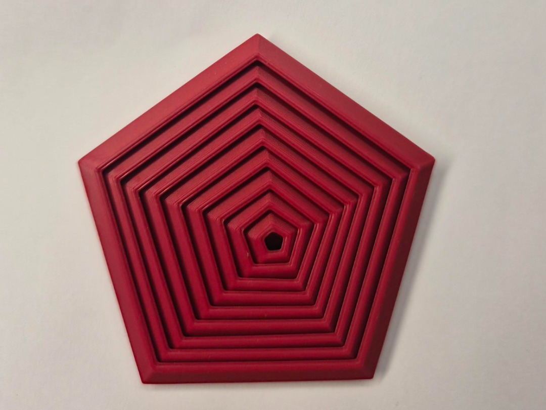Pentagon Fidget 3D model