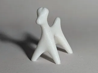 Simple Dog Sculpture