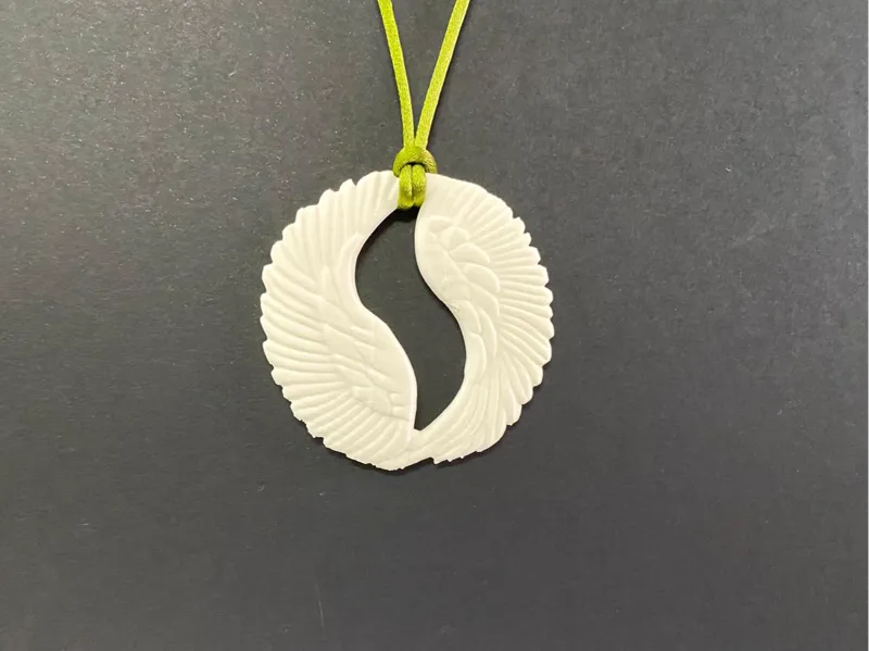 Angel wing pendant