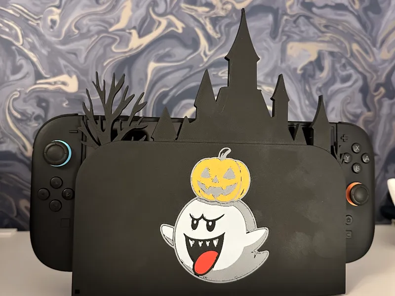 Nintendo Switch 2 Dock cover Halloween theme