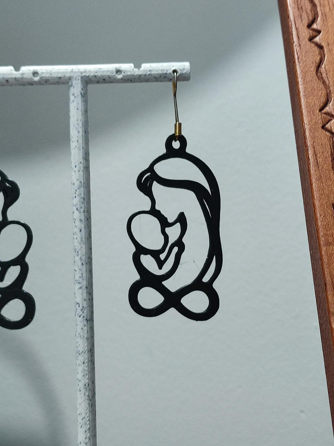 Aretes Abrazo Infinito view 4