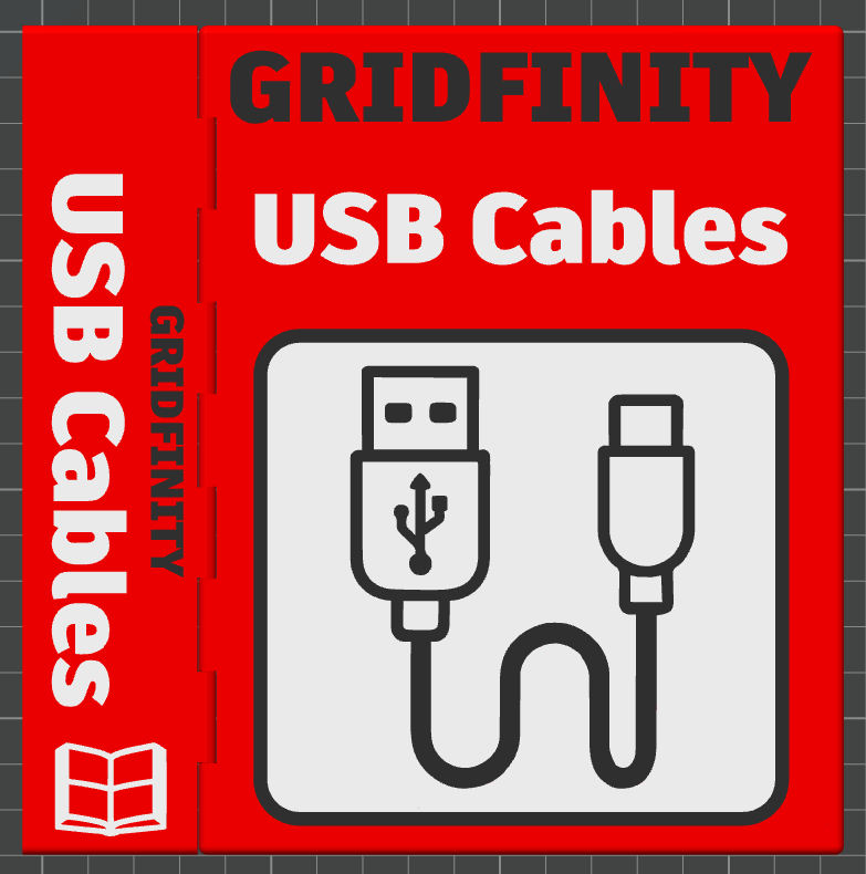 Miniatura 4 do modelo 3D Gridfinity Cable Organizer 