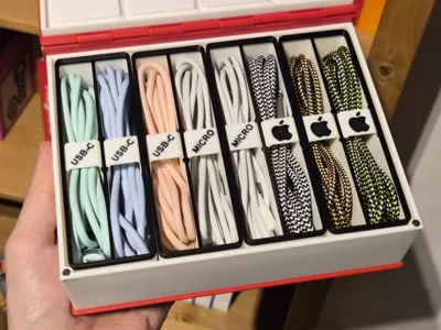 Gridfinity Cable Organizer
