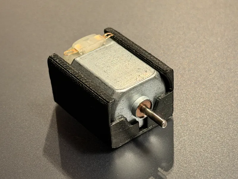 Snap Fit DC Motor Socket　