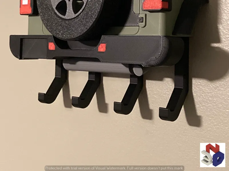 Jeep Wrangler Key Hanger (NO AMS)