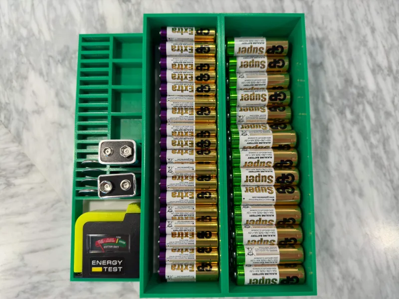 Battery Holder/Tray AA-AAA-9V-Button Cell