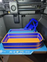 0.2mm layer, 2 walls, 15% infill + some lines for looks !