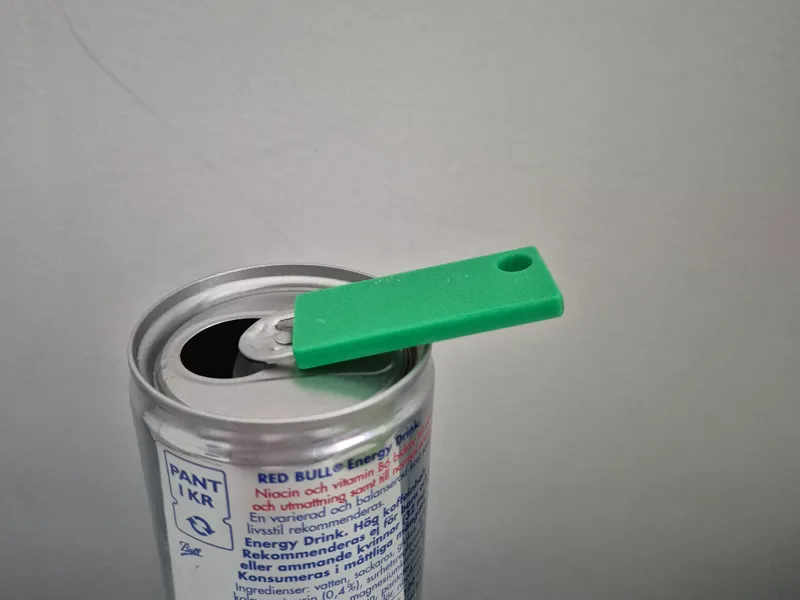 Keychain sodacan opener