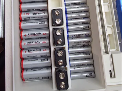 Gridfinity Battery Storage