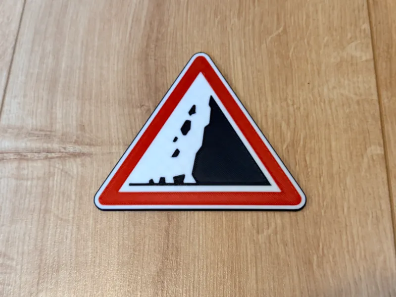 Panneau de signalisation de danger A19