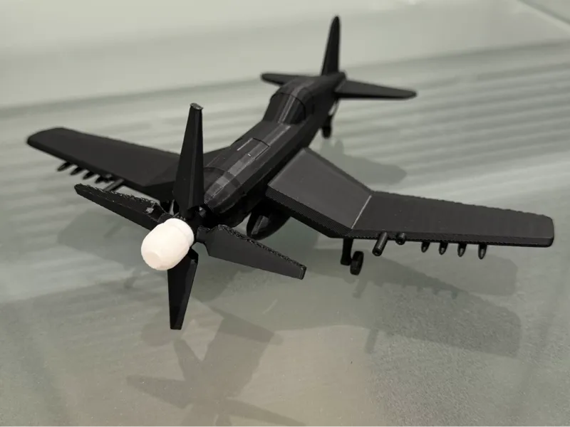 propeller plane (based off F4U corsair)