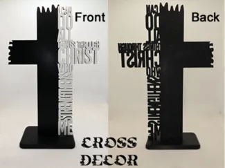 "I Can Do All Things" Religious Decor