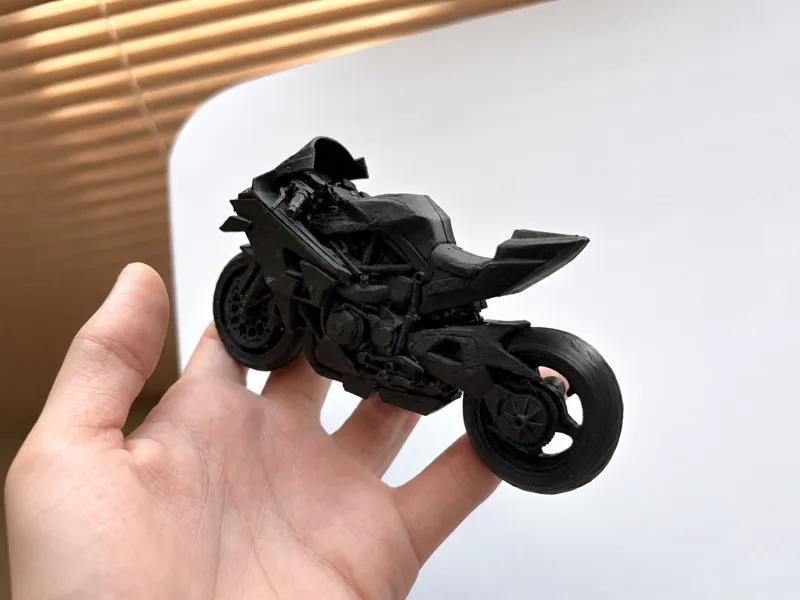 Motorcycle inspired by Kawasaki Ninja H2R