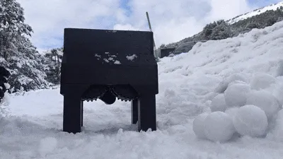 Maquina para fabricar bolas de nieve. view 2