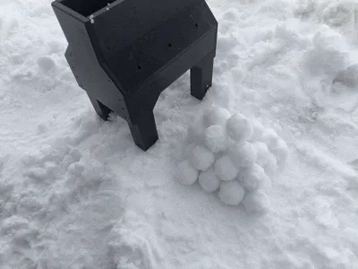 Maquina para fabricar bolas de nieve. view 3