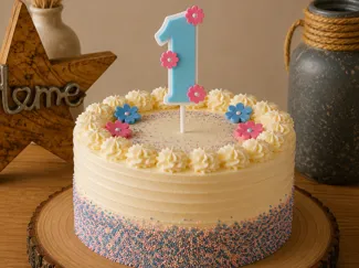 Süße "Cake Topper" Zahlen von 0–9