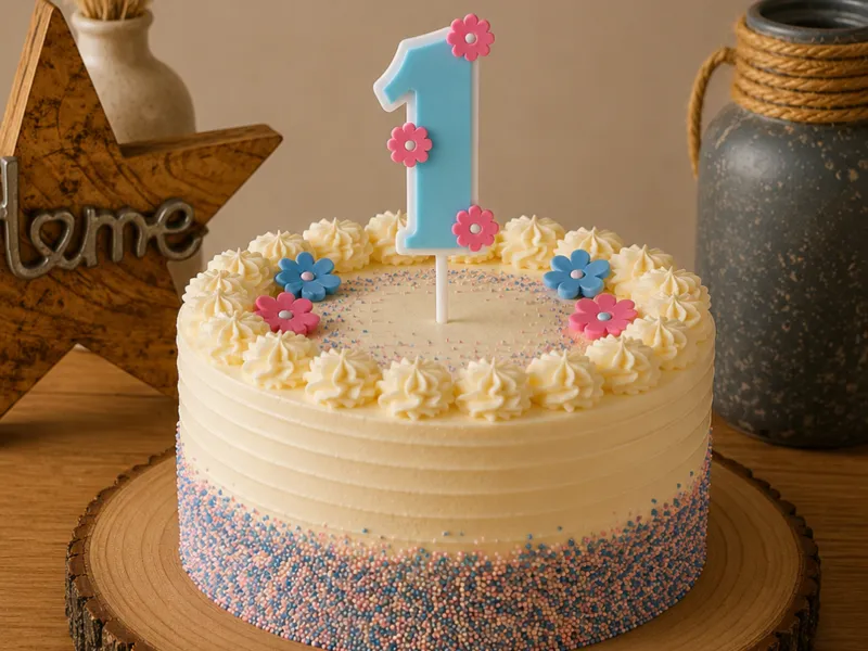 Süße "Cake Topper" Zahlen von 0–9
