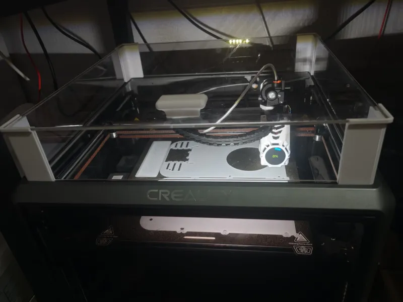 Creality K1 Max Tophat Riser