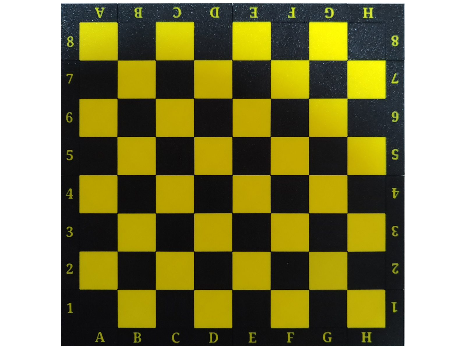 Modular Interlocking Chessboard with Connectors