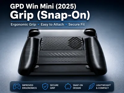 GPD Win Mini (2025) Grip (Snap-On)