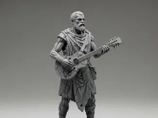 Bard figure Dnd