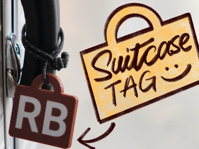 Suitcase Tag (Luggage Tag)