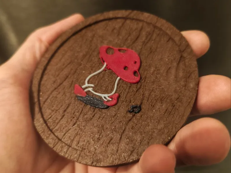 Dungeon Meshi Wood Coaster