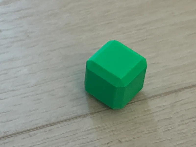 Small Beveled Cube