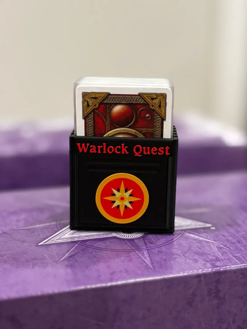 Warlock Quest Deck Box - Talisman Revised 4th Ed