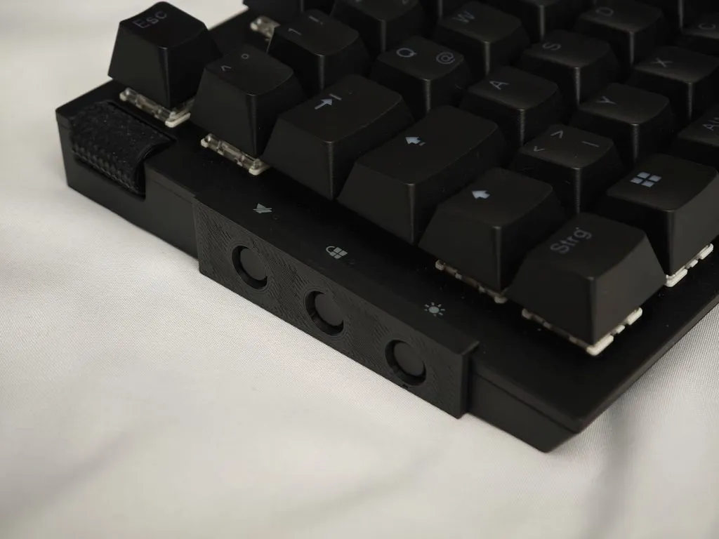 Side Button Cap for NZXT Function 2 Keyboard view 3