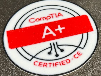 CompTIA A+ Certified - Coaster