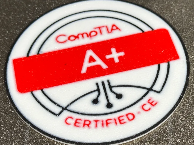 CompTIA A+ Certified - Coaster