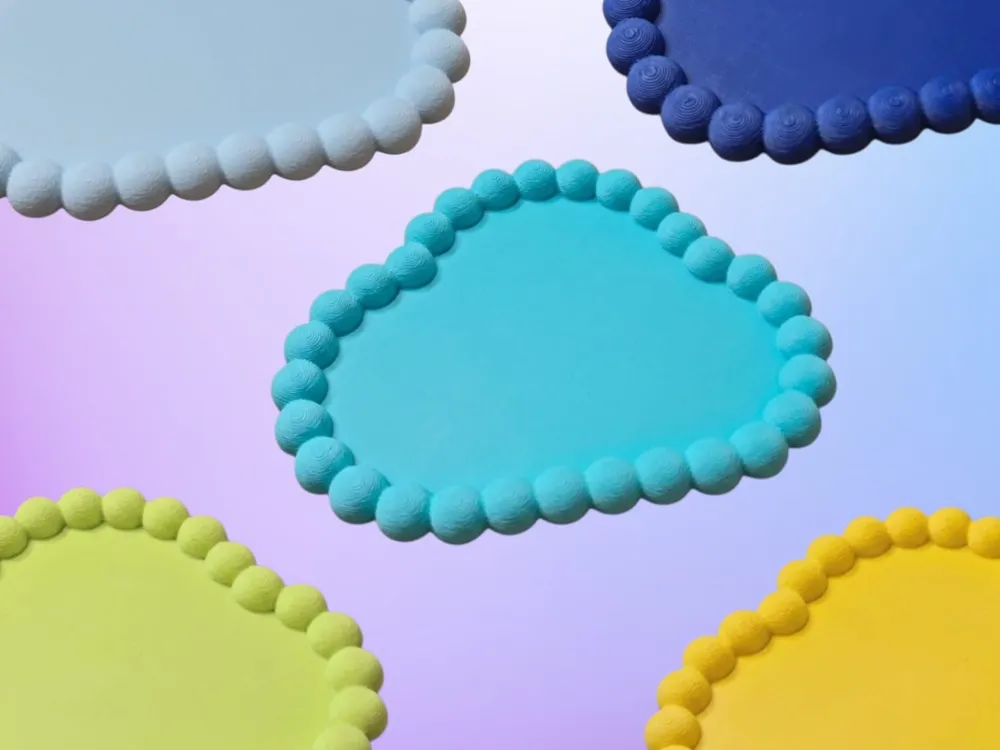 Bandeja organizadora: Beaded Cloud Tray. Referencia del modelo original.